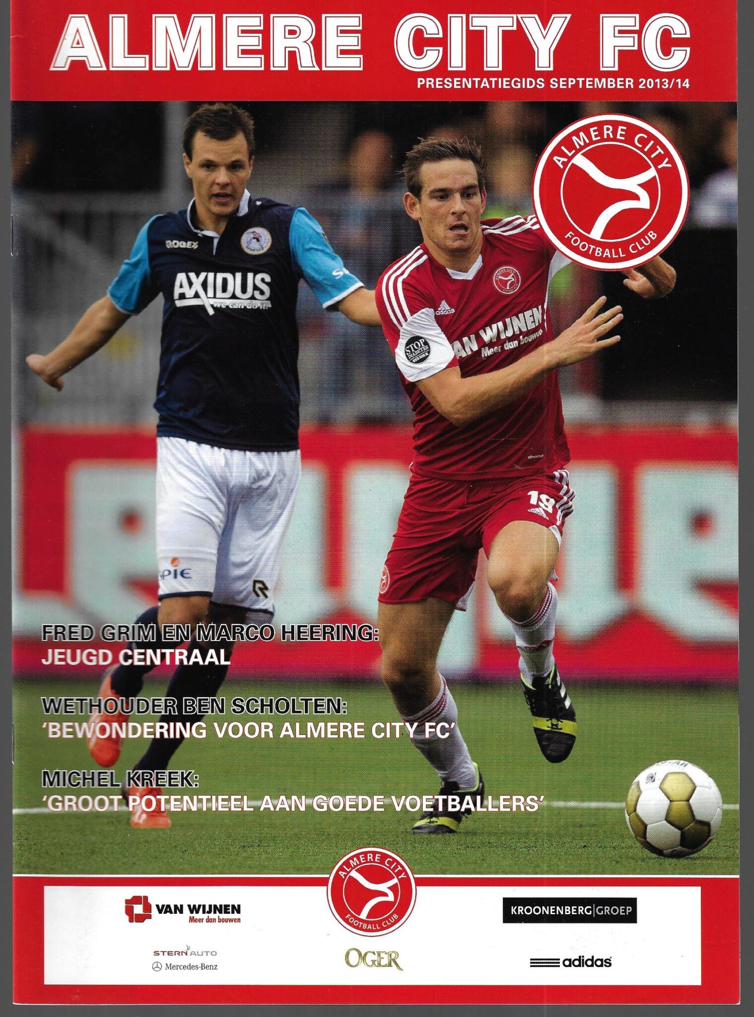 Almere City FC Presentatiegids 2013/14 - interviews, de teams, de spelers